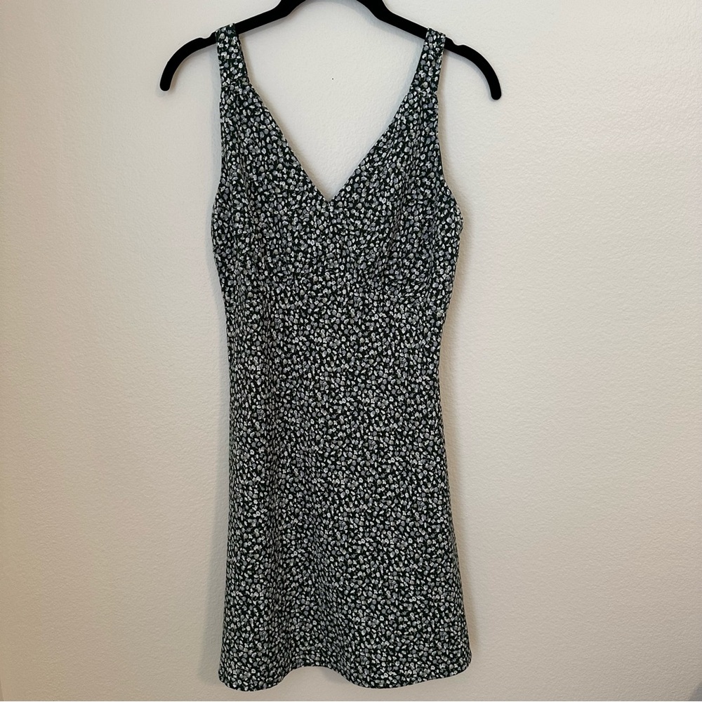 Abercrombie Green Floral Dress